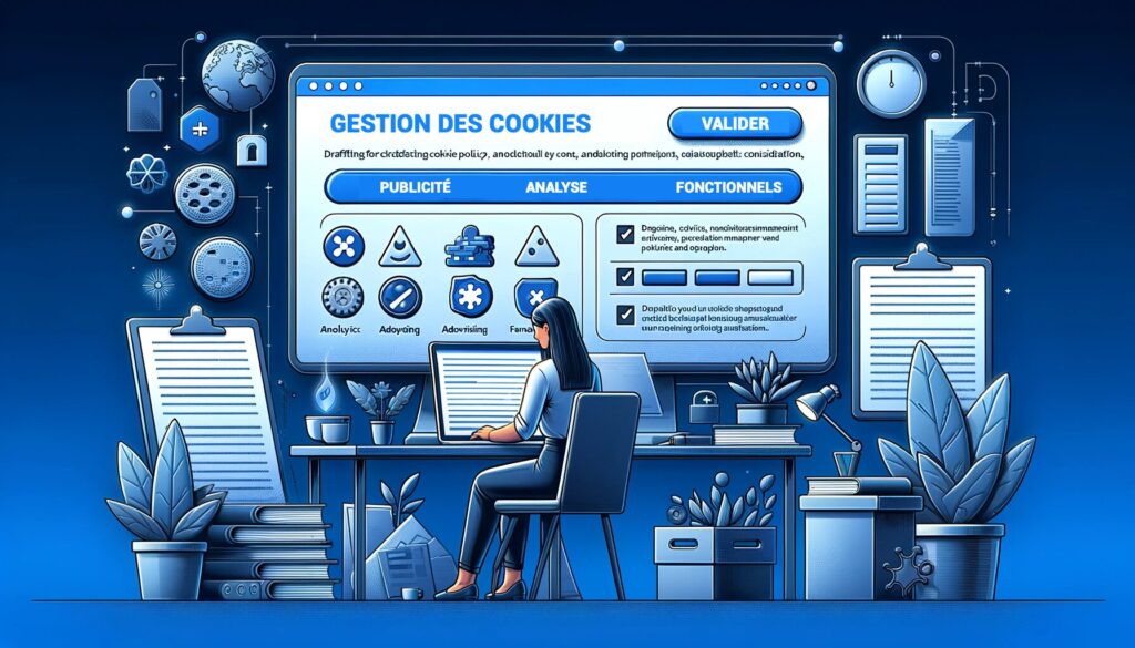 Rédaction de politique de gestion des cookies pour site internet